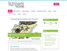 Tablet Screenshot of nutripaeds.co.za